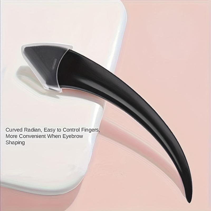 1Pc Black Safety Eyebrow Tweezers with Protective Cover Stainless Steel Ideal for Beginners and Professionals, Perfect for Eyebrow, Beard Grooming