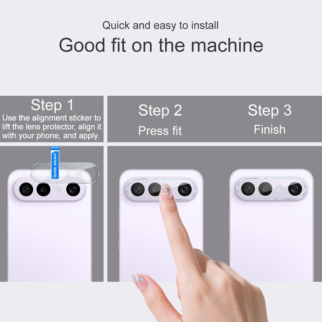 For Vivo S50 Pro Mini 5G Glass IMAK High Definition Integrated Thin Glass Lens Film