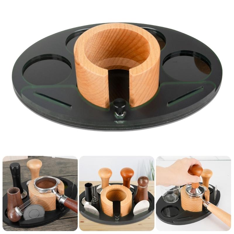 Coffee Tamper Station Coffee Tool Holder Coffee Tamper Station Coffee Utensils Holder Present for Coffee Enthusiasts