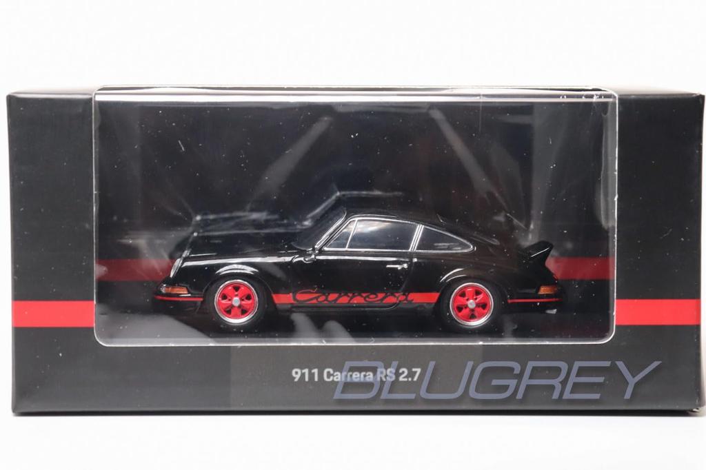 model scale Porsche 911 Carrera RS Black Carrera RS Limited to 2000 units Diecast Model Car Dealer-order 1/43 2.7