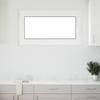 Ventana de Sótano RISOR 110 x 60 cm PVC y Vidrio Blanco