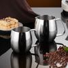 With Spout Latte Art Cup Stainless Steel Coffee Maker Latte Art Mug Turkish Coffee Pot  Restaurant