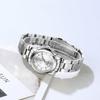OPK Ladies Quartz Wristwatch Stainless Steel Band 30M Water Resistant Diamond Dial Luminous Classic Business Women's Stylish Gift