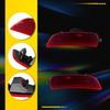2-8PC Amber&Red Front&Rear Marker Lights Housings For 2016- Mazda Miata MX-5