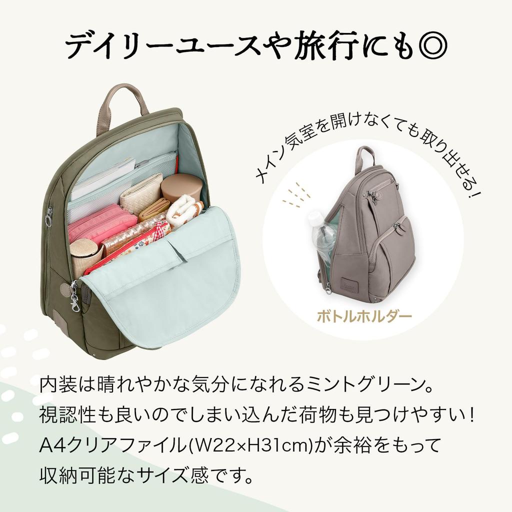 Kanana Project PJ8-3rd Freeway Rucksack, A4-Format, mit Rückentasche, Marineblau, 62102