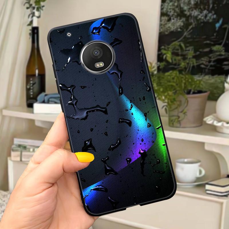 Case For Motorola Moto G5 Plus Cover XT1684 XT1685 XT1687 XT1686 Funda Cute Cat Phone Case For Moto G5 Plus G5Plus Soft Coque