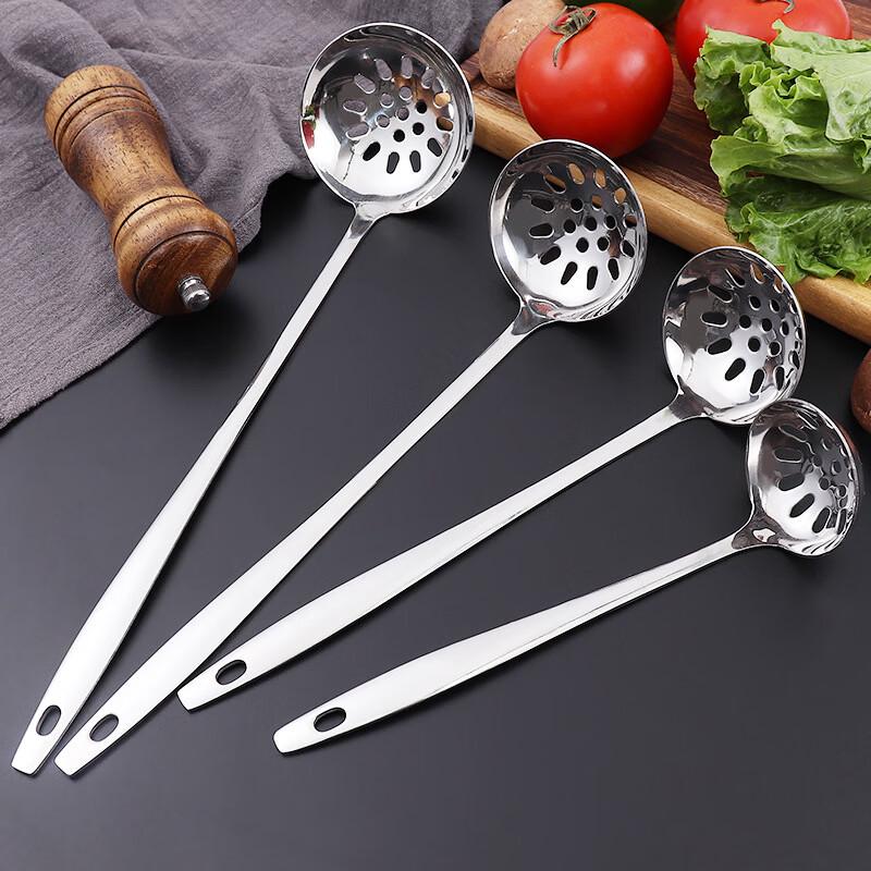 Zhì Shì Stainless Steel Long Handle Soup Ladle