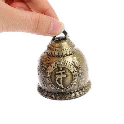 Cloche Antique pour porte-bonheur, bénédiction porte-bonheur, carillon éolien Feng Shui, 1 pièce