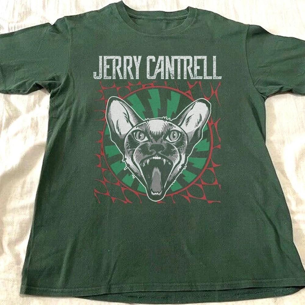 

New Popular Jerry Cantrell Shirt Album Short Sleeve Men S5XL Shirt green FN1100 Unisex T-Shirt M