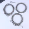 4PCS 4M 304 Stainless Steel Wire Canopy Rope Fishing Lifting Cable Clothesline Diameter 2mm Shade Sail Awning Rustproof Kit