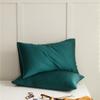 Leisel Tencel Pillowcase Single Pack - Single Pillowcase Solid Color Pillowcase Bedding Pillow Core Kit