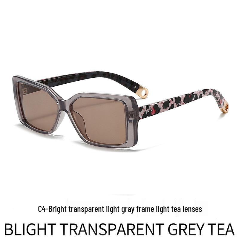 High-End Fashion Polarized Square Sunglasses - Street Style & Celebrity-Inspired