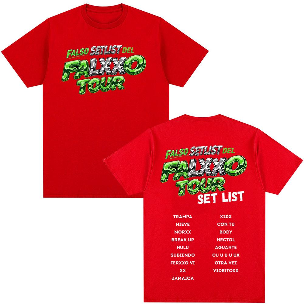 Rapper Feid Ferxxo 2026 Tour Tshirt Unisexs Women Clothing Fashion Hip Hop Tshirts Cotton Casual Comfort Short Sleeve Tee Shirts