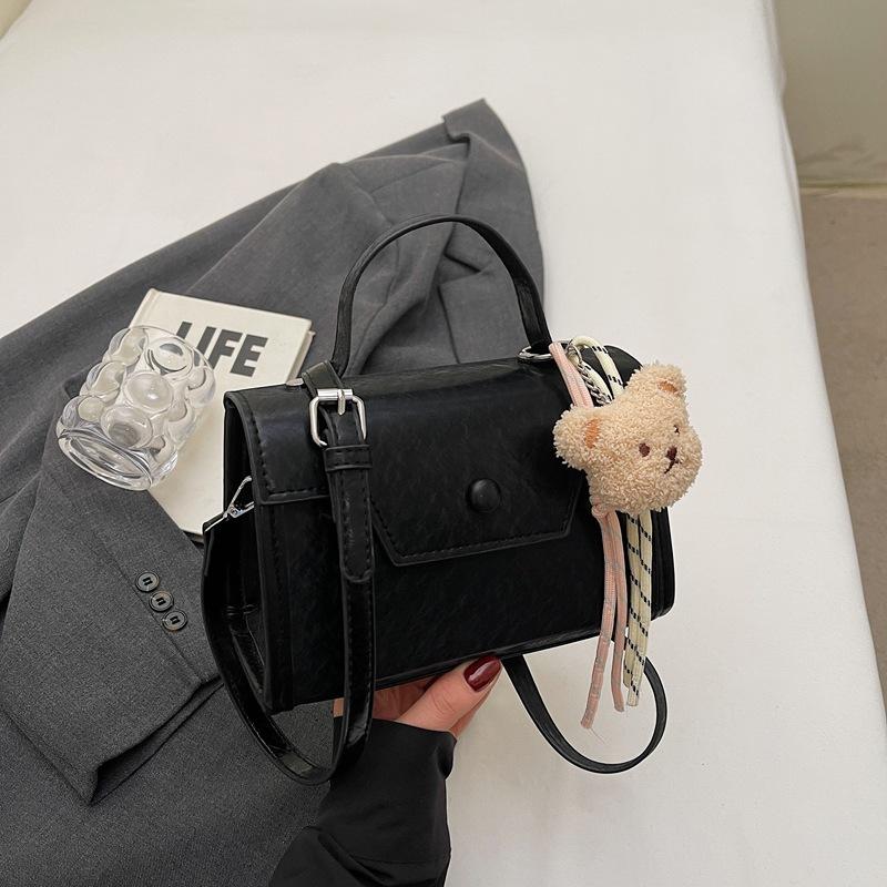 New High-end Fashion Oblique Span Bag Versatile Handbag Spring Small Square Bag Casual Shoulder Bag