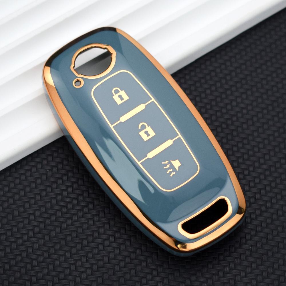TPU Car Key Case Cover Holder Shell for Nissan Leaf Juke Micra Qashqai J11 X-Trail T32 Tiida Pathfinder Versa Note Patrol Fob