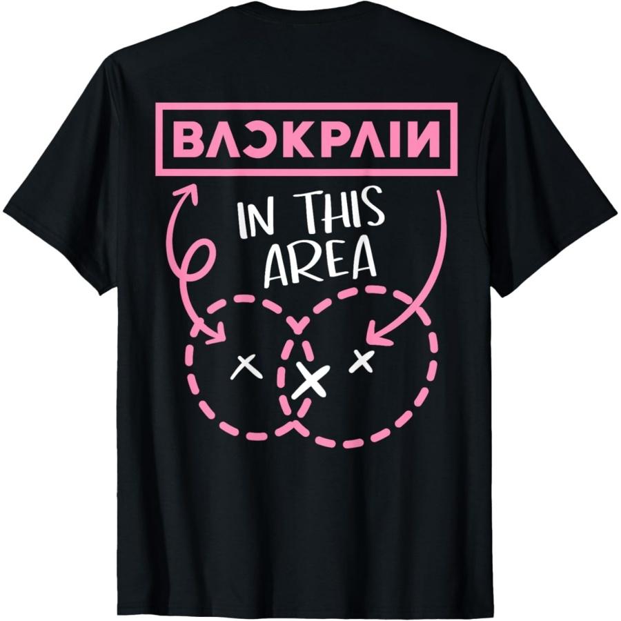 ALzvuLg Funny Back Pain in This Area T-Shirt S