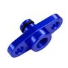 Hochwertiger 1/8 NPT Kraftstoffleisten-Druckregler-Adapter Blau für NISSAN TOYOTA SUBARU
