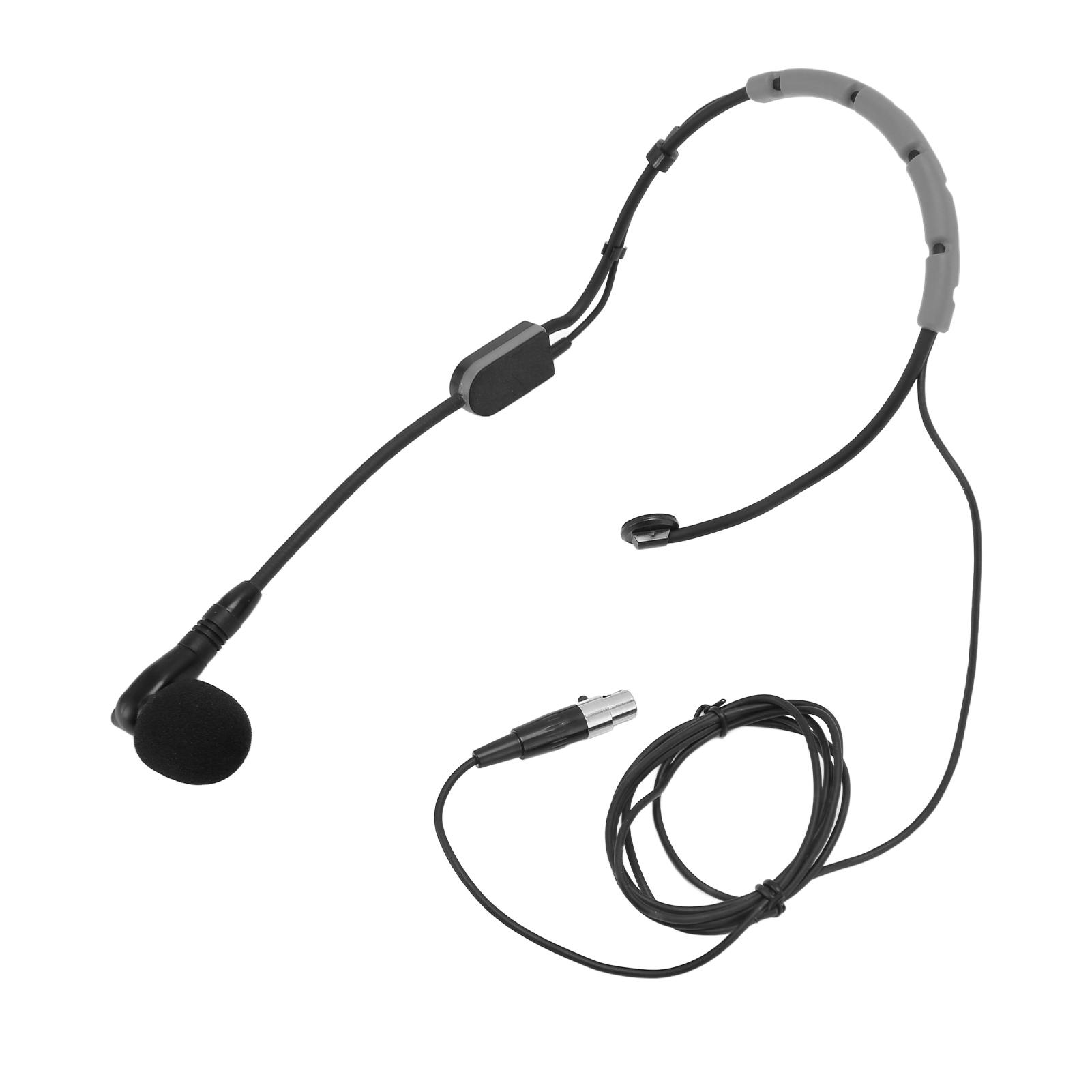 

Hdworn Condenser Microphone Hydrophobic Structure Fitness Hdset Microphone for PGA31 SM31 SM35