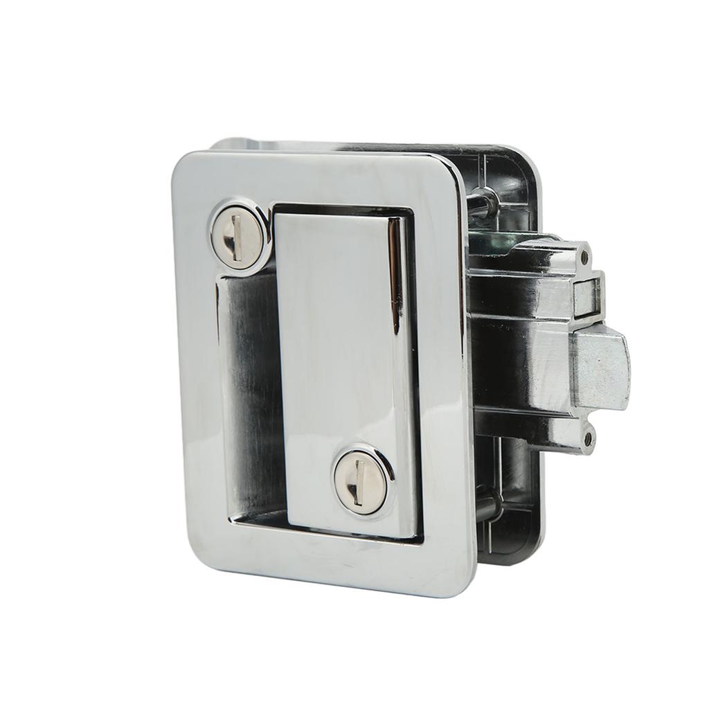 RV Entrance Door Lock Safety Latch Lock Built In Deadbolt Aluminum Alloy for Camper Travel Trailer