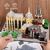 LULUFUN Aachen Cathedral Microblocks Building Castle Toy Block Set World Heritage Model Germany Famous Building Aachener Dom DIY Hobby Model Kids