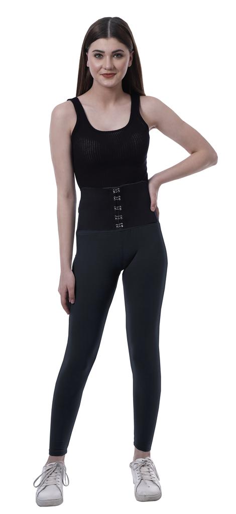 Moomaya High Waisted Yoga Pants For Women Corset Style Trendy Workout