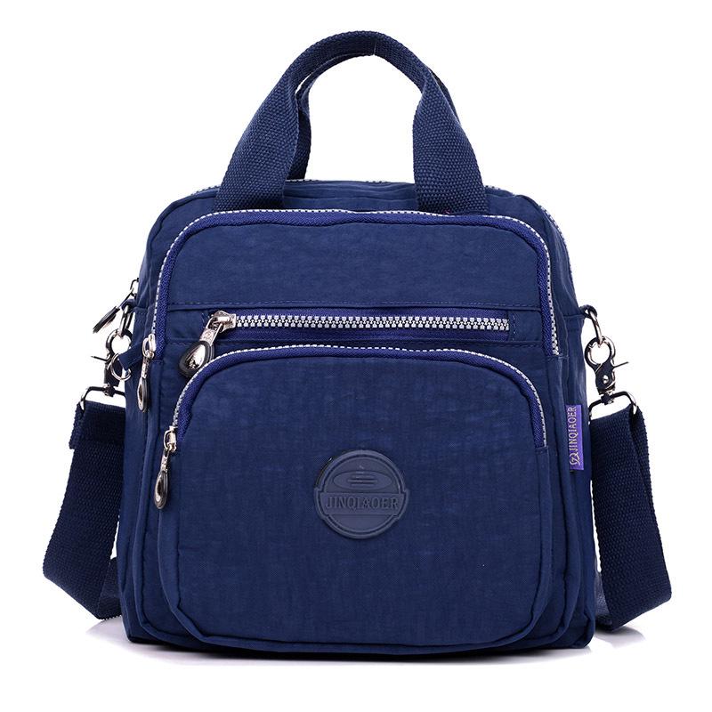 Nylon women s bag 2026 summer new Korean handbag casual shoulder bag lightweight nylon backpack women