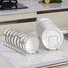 Stainless Steel Dish Rack with Utensil Holder for Kitchen Storage