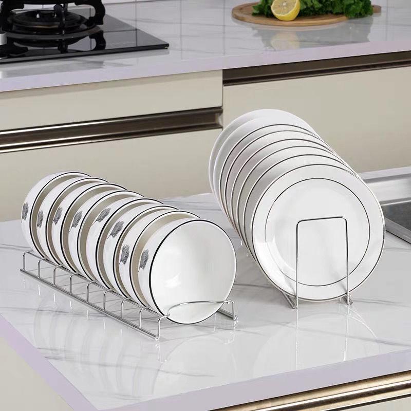 Stainless Steel Dish Rack with Utensil Holder for Kitchen Storage