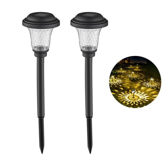 

2/4/6 шт. Солнечные садовые фонари IP44 Водонепроницаемые Автоматическое включение/выключение Энергоэффективные Сверхяркие светодиодные газонные фонари Фонари для дорожек 2pcs