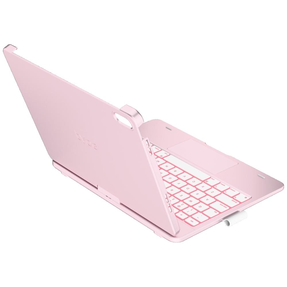Etui Typecase Flexbook Touch             z klawiaturą do iPad 11" (A16) 2025 / iPad 10.9" 2022 jasno różowy