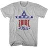 USA Patriotic Star Stripes Men's T Shirt