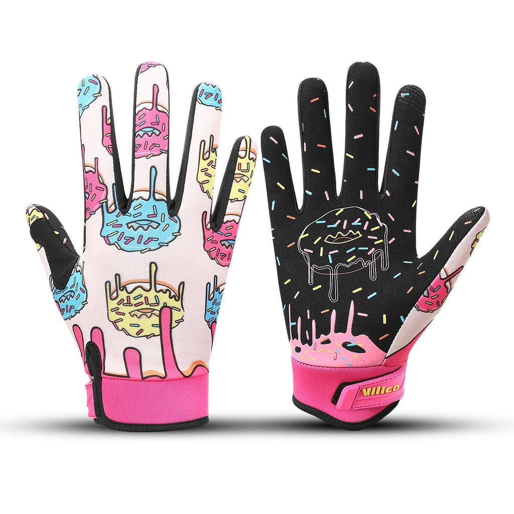 Weili Outdoor Sun Protection Electric Scooter Gloves - Breathable, Quick-Dry, Wear-Resistant, Non-Slip, Full-Finger Cycling Gloves.