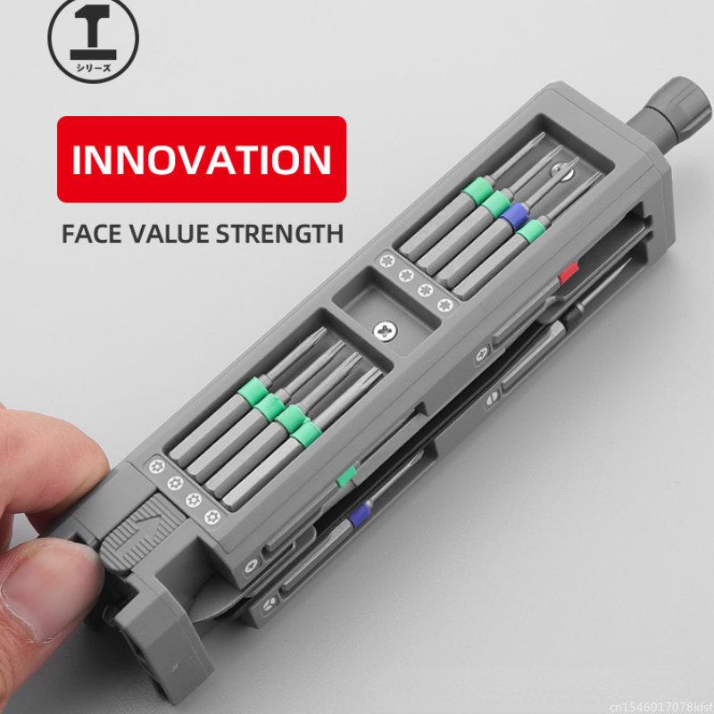 Kruvikeeraja komplekt 30 40 44 täppismagnetotsikutega kruvikeeraja komplekt minitööriist – elektriline kruvikeeraja