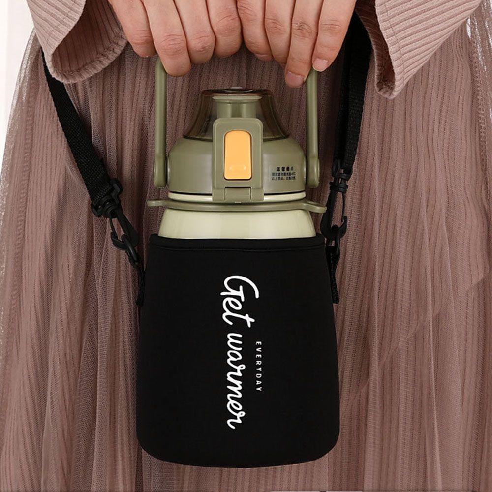 With Strap Insulat Bag Pouch Water Bottle Case Cup Sleeve Vacuum Cup Sleeve Water Bottle Cover