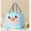 Cartoon Insulated Lunch Bag Oxford Fabric Thermal Lunch Box Tote Case Handheld Meal Bag for Picnic Freshness Ice Pack