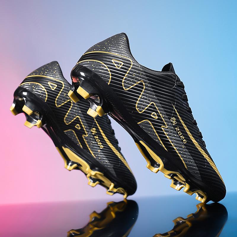 Men Football Boots Outdoor Society Soccer Shoes TF/FG Women Cleats Original Resistant Turf Football Shoes High Quality Sneakers