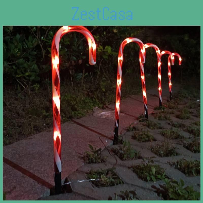 Christmas Led Candy Cane Landscape Light For Garden And Driveway Decor