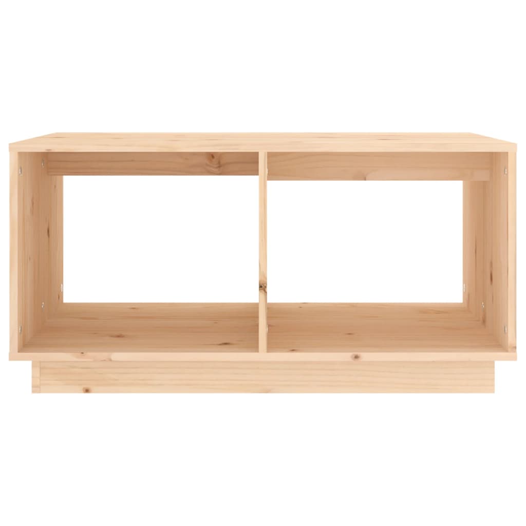  Coffee Table, 80x50x40 Cm, Solid Pine Wood