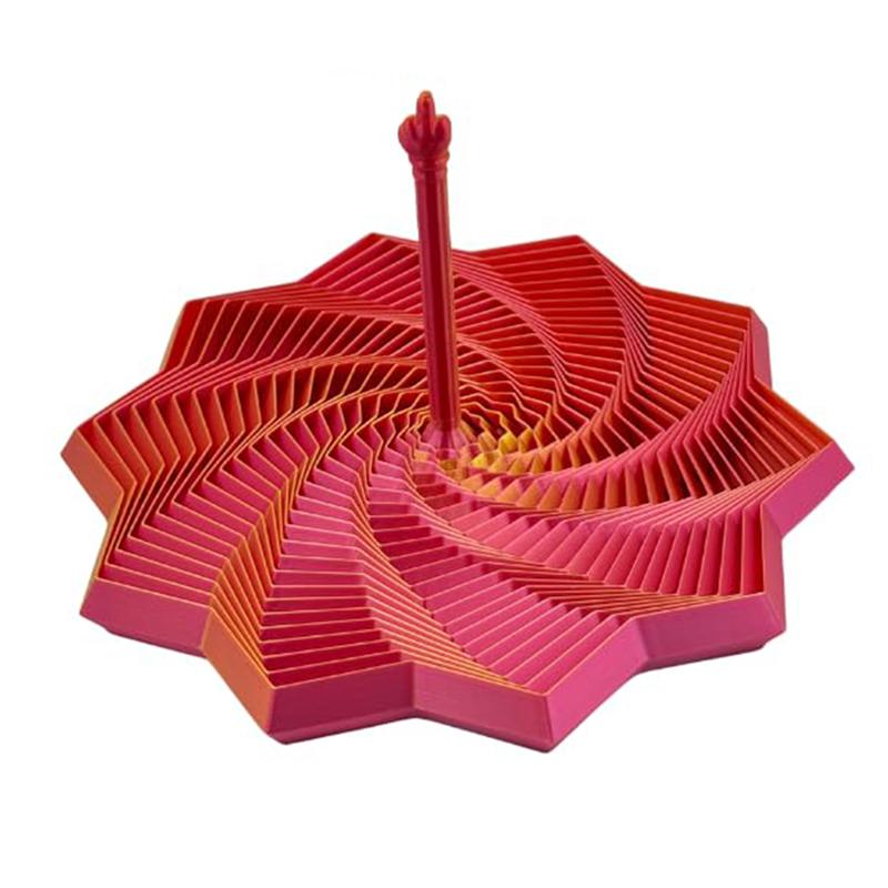 Gwiazdka Fidget 3D, Transformowalna Zabawka na Stres na Palce z Uchwytem Pokrętłowym Dla Dorosłych i Dzieci, 11 cm