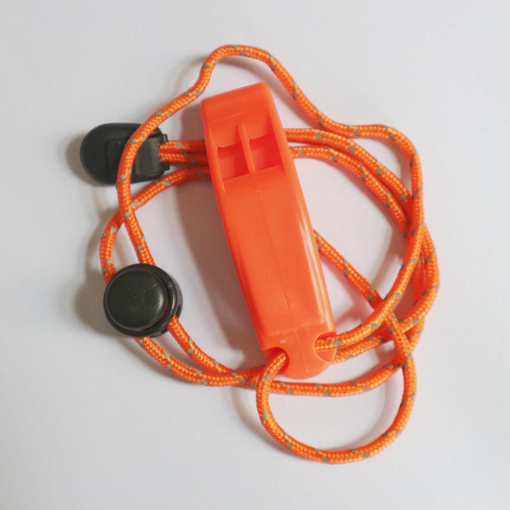 Dual-Frequency Outdoor Survival Whistle - High-Pitched Emergency Whistle