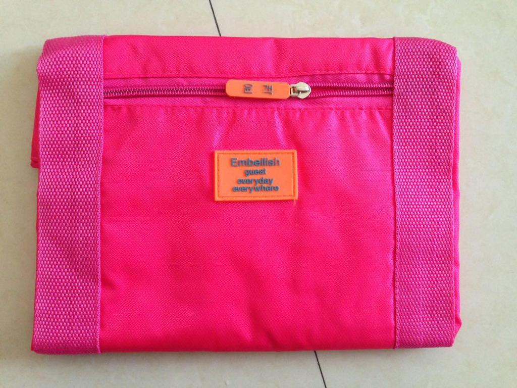 Waterproof Foldable Nylon Travel Organizer Bag for Men & Women – Ideal for Business Trips & Luggage Organization