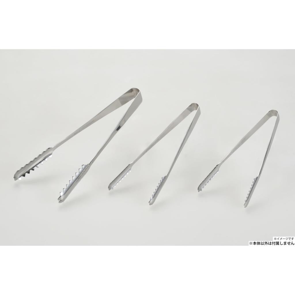 Made in Japan by Stainless Steel Ice Medium Takagi, Rod-Shaped Tongs,