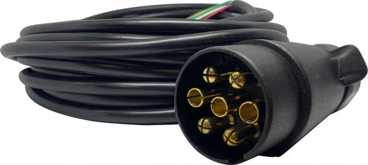 Przewód Elektryczny Złącze Kabel Przyczepy 7,6M 7 Pin Wiązka 7 Żył
