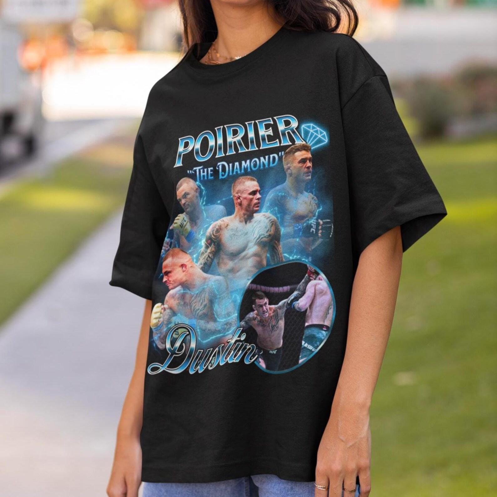 Dustin Poirier The Diamond 90s UFC Shirt Graphic Style T-Shirt kickboxing shirt Vintage Oversized Sport Tee Retro Boxer MMA Bootleg Gift MMA L