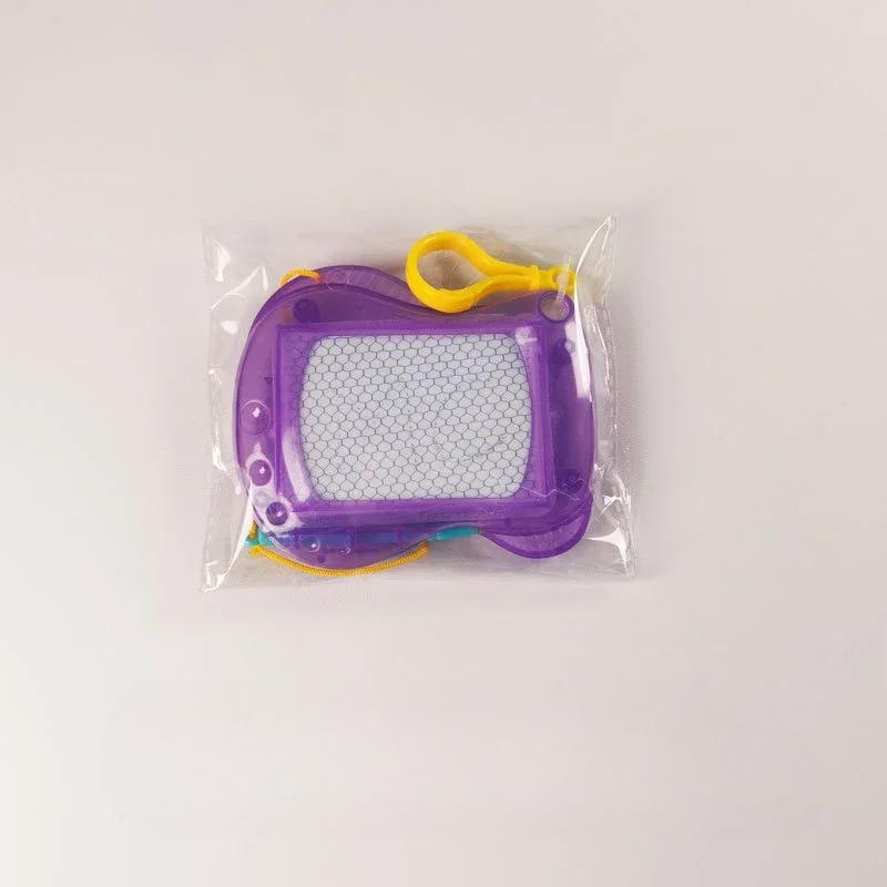 

Красочная мини-доска для рисования с брелоком, детские сувениры для вечеринки, свадьбы, дня рождения, подарки для гостей, сумка для вкусностей фиолетовый