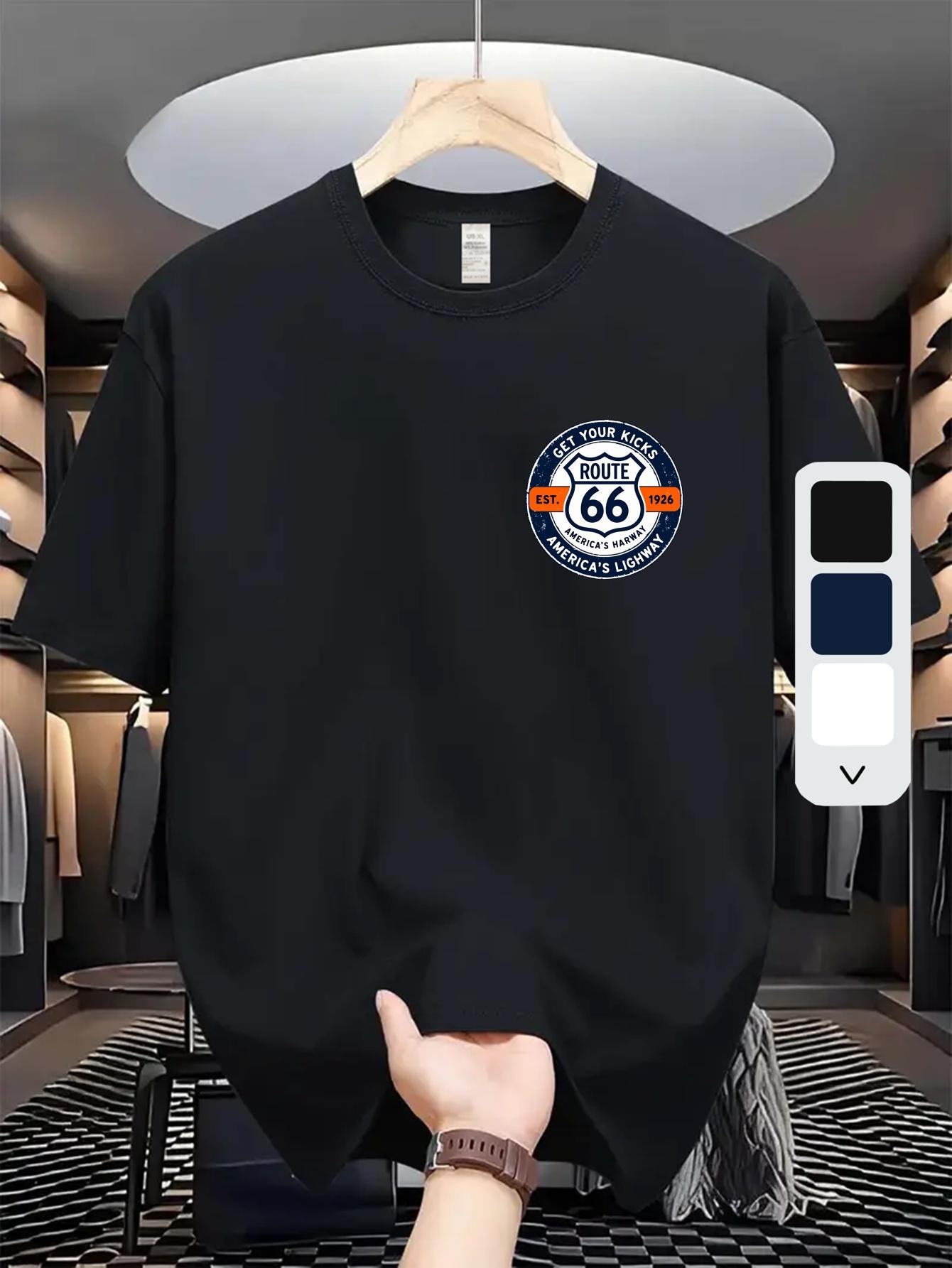 66 Graphic T-shirt - Black L