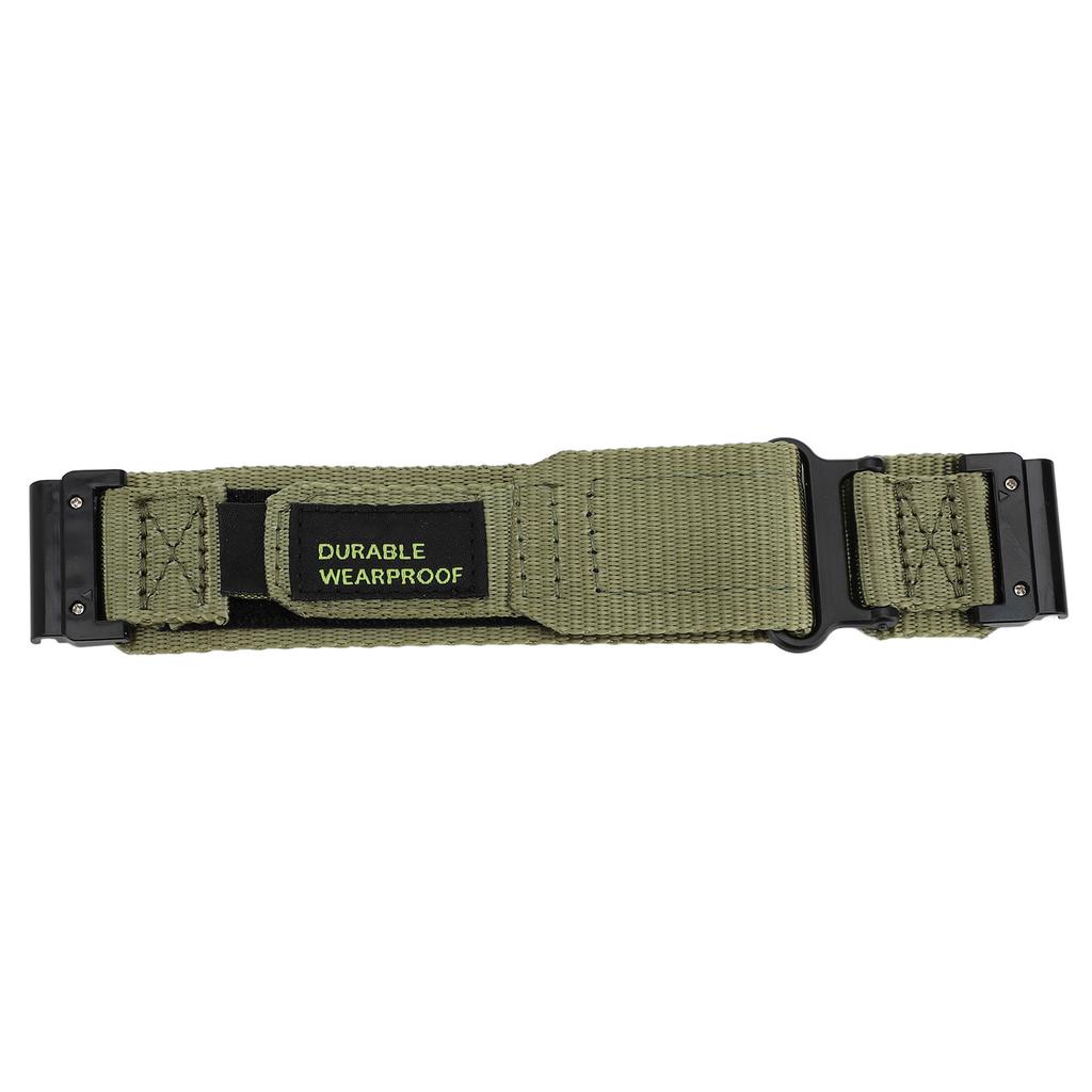 Bracelet de montre en nylon robuste pour Fenix 7X 6X 5X GPS pour Instinct 2x pour EPIX Pro 26 mm réglable à attache rapide