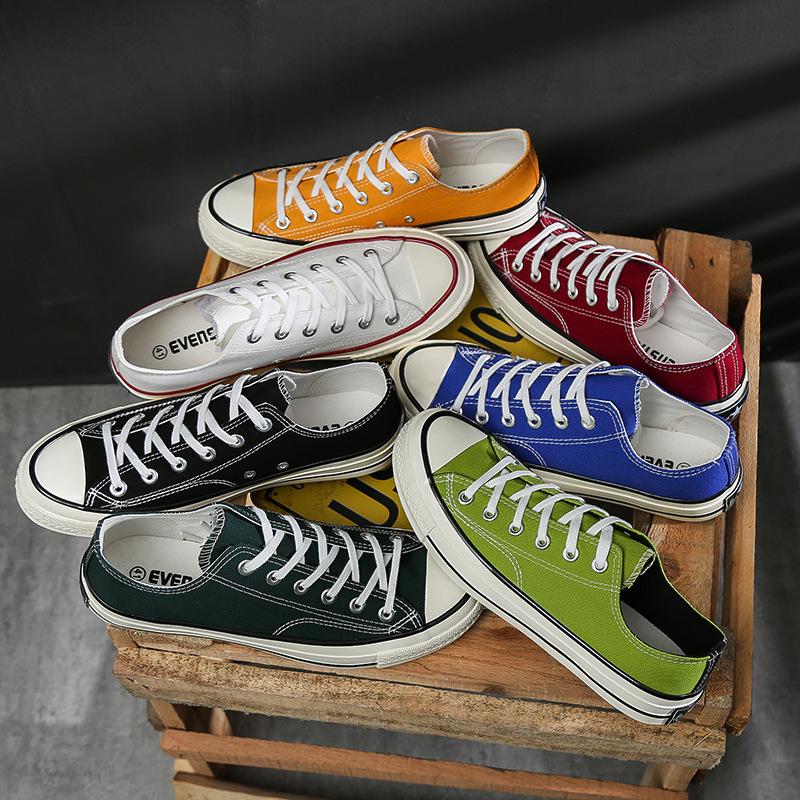 Evening Star EVENSTAR Ulzzang Casual Canvas Shoes MIS-18 for Students & Couples