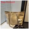 Street Style Tote Bag With Special Material Large Capacity For Daily Use