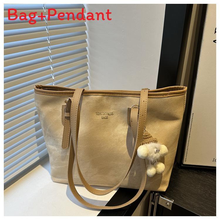 Street Style Tote Bag With Special Material Large Capacity For Daily Use